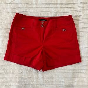 WHBM Red Dress Short
